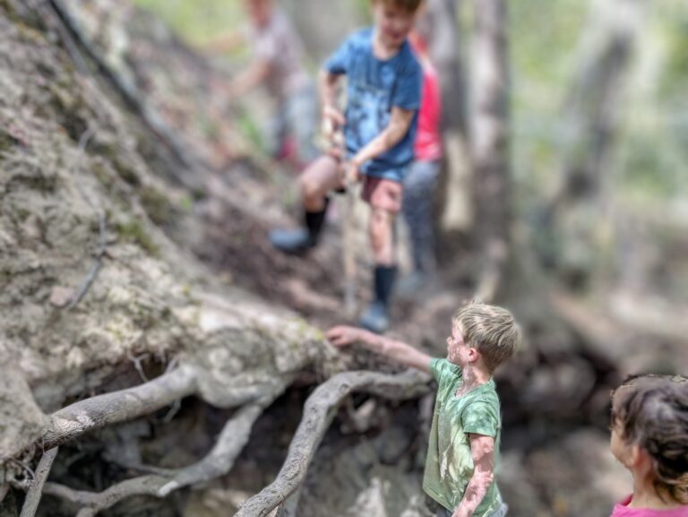 children participating at homeschool co-ops in Upstate South Carolina