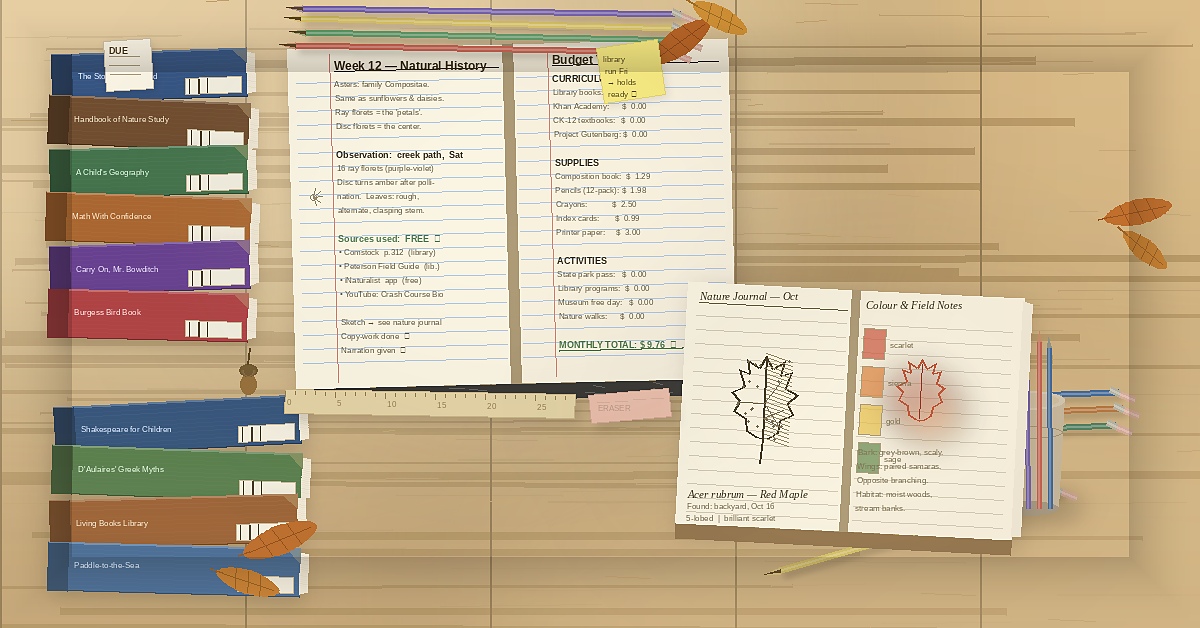 homeschool on a budget